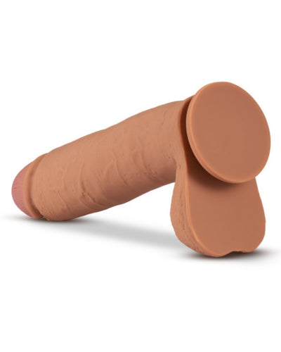 Silicone Willy's Silicone Dildo with Suction Cup-Mocha 10.5"  from thedildohub.com