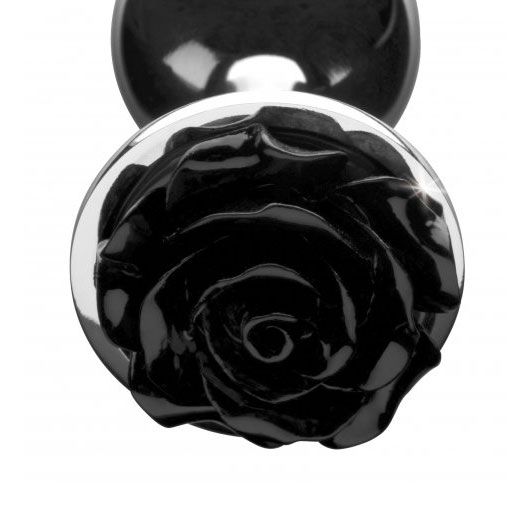 Booty Sparks Black Rose Large Anal Plug Sex Toys from thedildohub.com