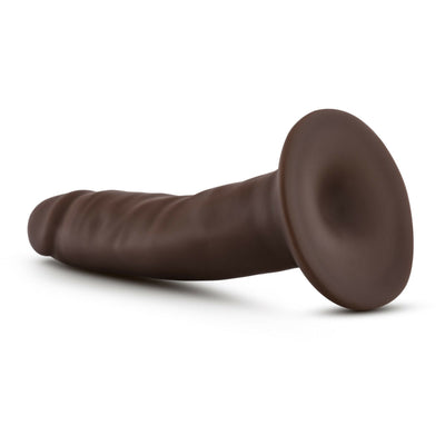 Dr. Skin Chocolate Realistic Dildo With Suction Cup - 5.5 Inches | Blush  from thedildohub.com