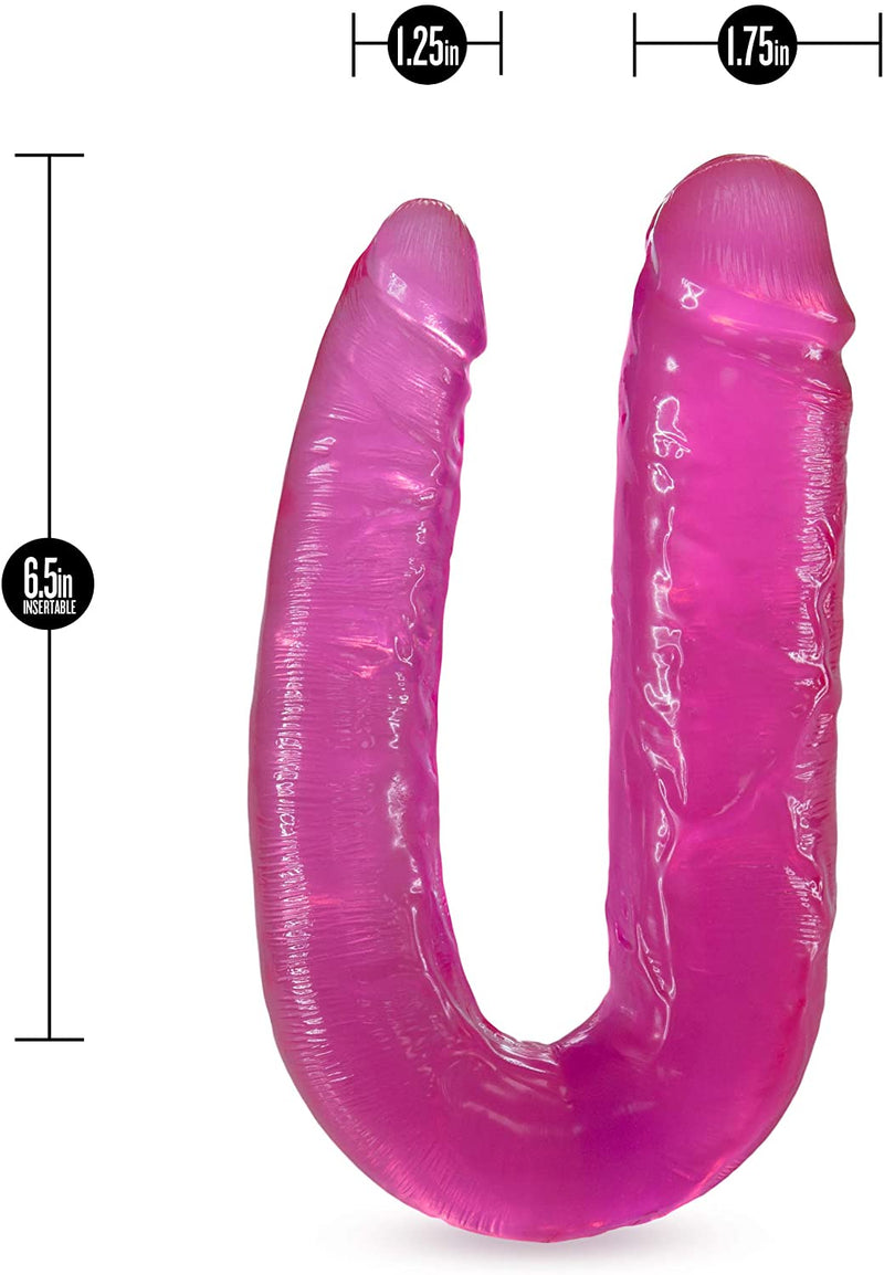 B Yours Double Ended Pink Realistic Dildo - 18 Inches | Blush  from thedildohub.com
