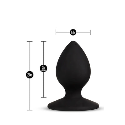 Temptasia Slave Plug-Black Sex Toys from thedildohub.com