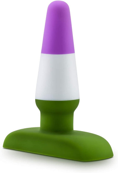 4.25 Inch Pride P6 Beyond Silicone Butt Plug - The Dildo Hub