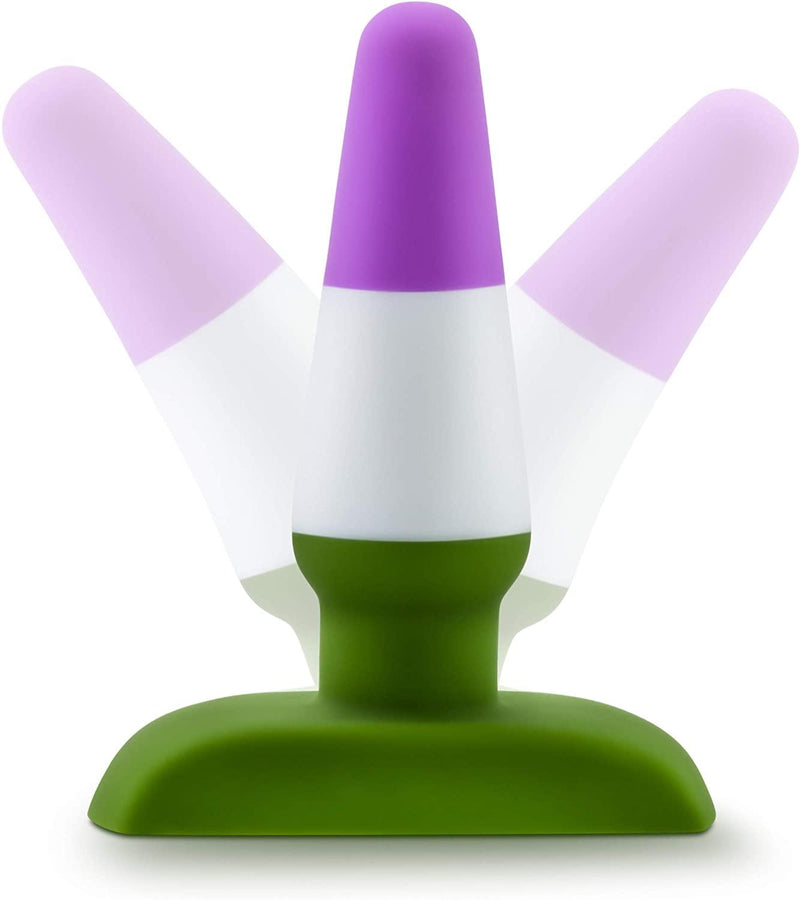 4.25 Inch Pride P6 Beyond Silicone Butt Plug - The Dildo Hub