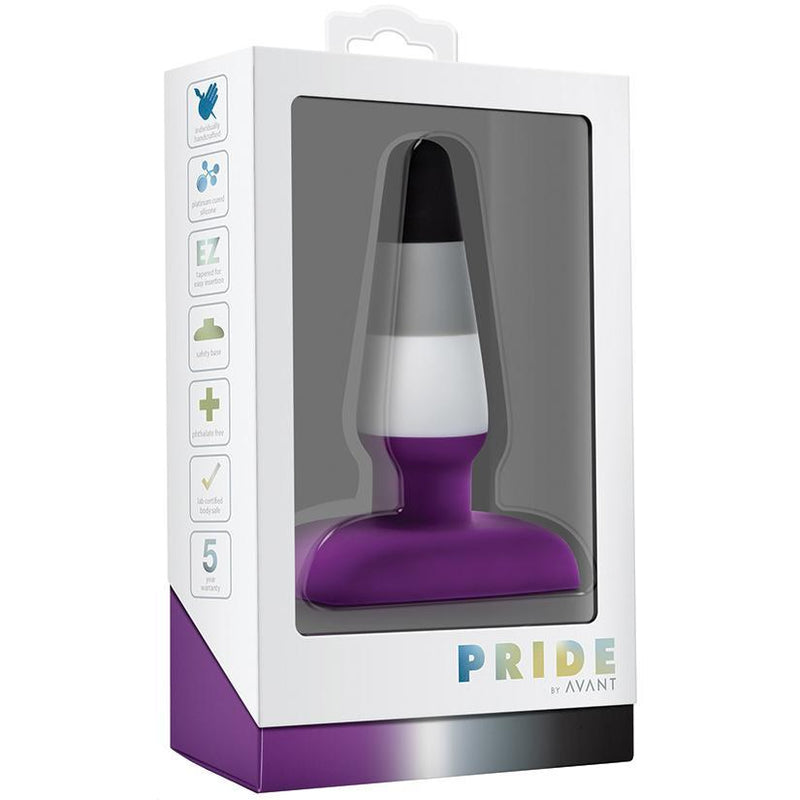 4.25 Inch Pride P7 Ace Silicone Butt Plug - The Dildo Hub