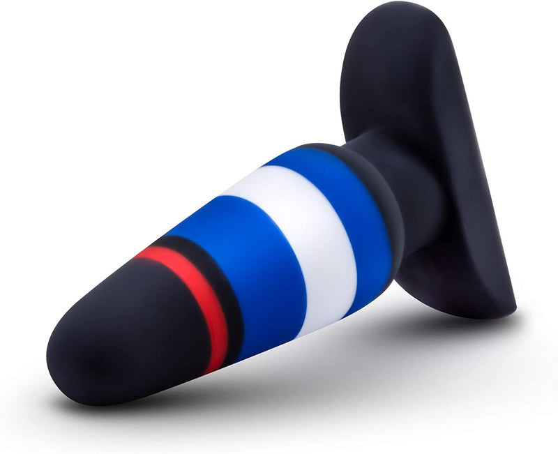 4.75 Inch Pride P4 Power Play Silicone Butt Plug - The Dildo Hub