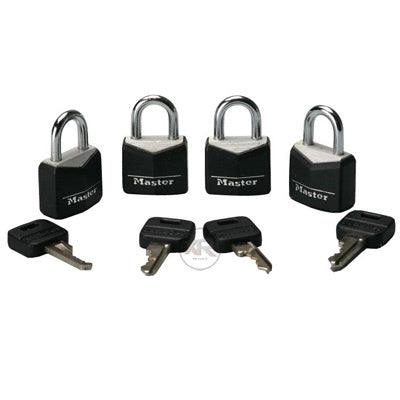 4 Pack Steel Masterlocks - The Dildo Hub