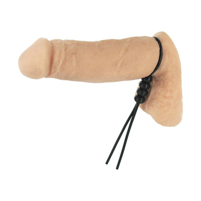 4-Way Adjustable Cock and Ball Tie - Black - The Dildo Hub