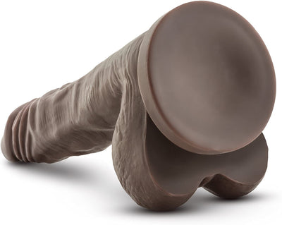 Dr. Skin Chocolate Stud Muffin Realistic Cock - 8.5 Inches | Blush  from thedildohub.com
