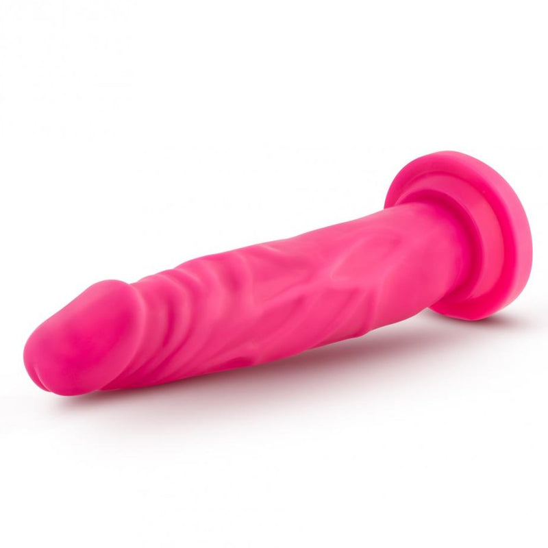 Neo - 7.5 Inch Dual Density Cock - Neon Pink  from thedildohub.com