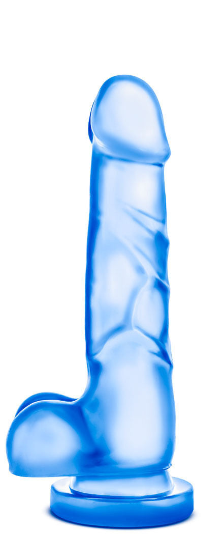 B Yours Sweet N Hard Blue Realistic Dildo - 7 Inches | Blush  from thedildohub.com