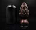 Custom Dragon Egg Huge Fantasy Butt Plug in Platinum Silicone