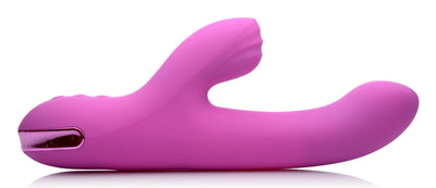 5 Star 13X Silicone Pulsing and Rabbit Vibrator - Pink - The Dildo Hub