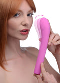 5 Star 9X Come-Hither G-Spot Silicone Vibrator - Pink