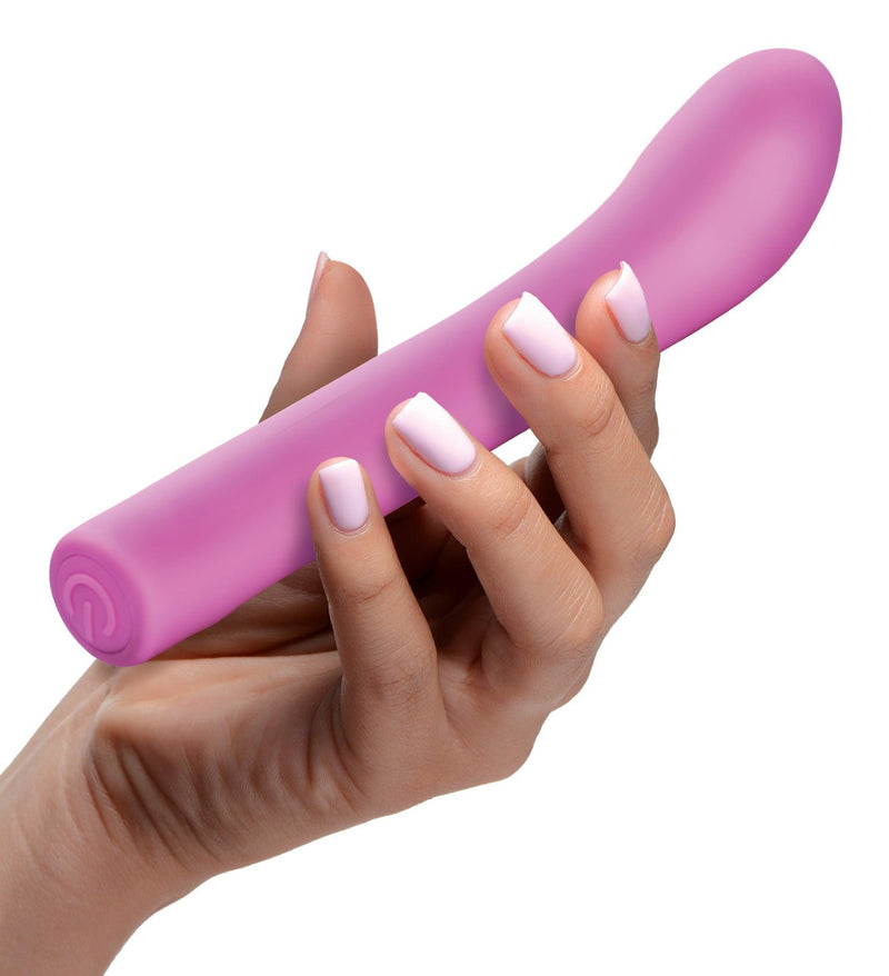 5 Star 9X Come-Hither G-Spot Silicone Vibrator - Pink - The Dildo Hub