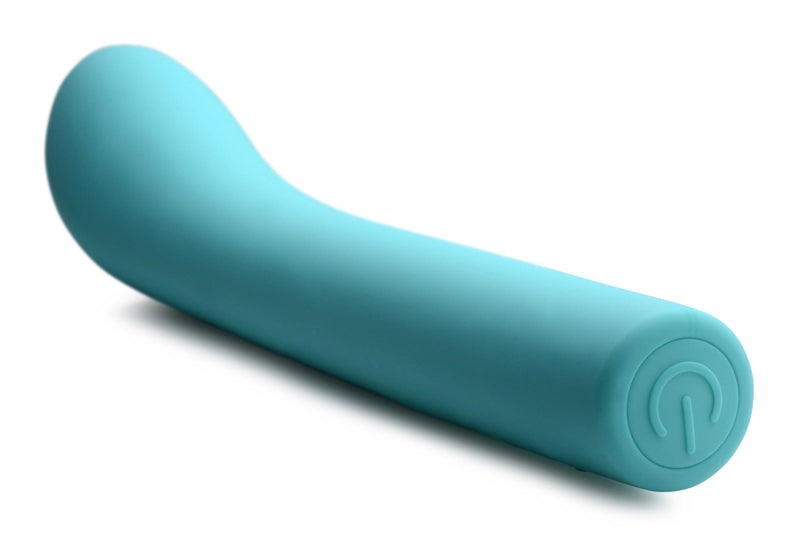 5 Star 9X Come-Hither G-Spot Silicone Vibrator - Teal - The Dildo Hub