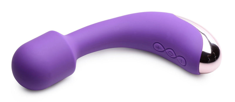 50X Silicone G-spot Wand - Purple - The Dildo Hub