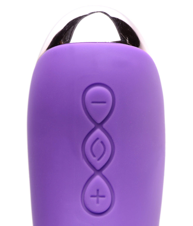 50X Silicone G-spot Wand - Purple - The Dildo Hub