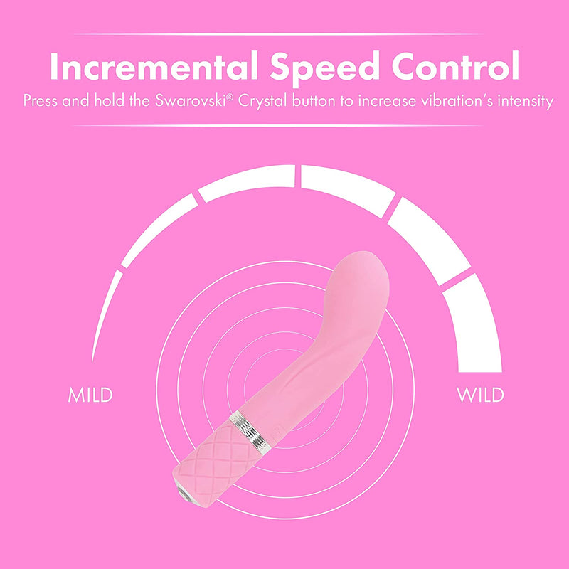 Racy Pink Luxurious Vibrator | Pillow Talk Sex Toys from thedildohub.com