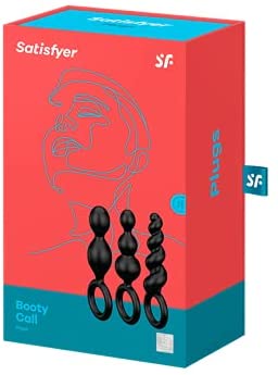 Satisfyer Plus Set of 3 - Black Sex Toys from thedildohub.com