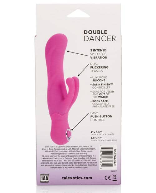 Posh Silicone Double Dancer - Pink  from thedildohub.com