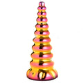 Twilight Rainbow 6.3 Inch Borosilicate Glass Dildo