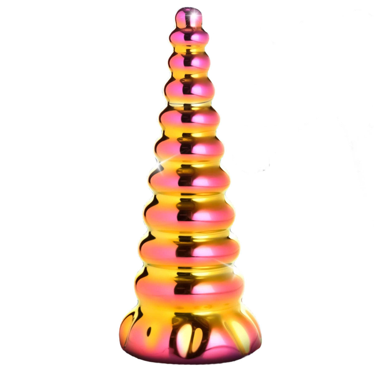 6.3 Inch Twilight Unicorn Glass Dildo - Borosilicate Dildo - The Dildo Hub