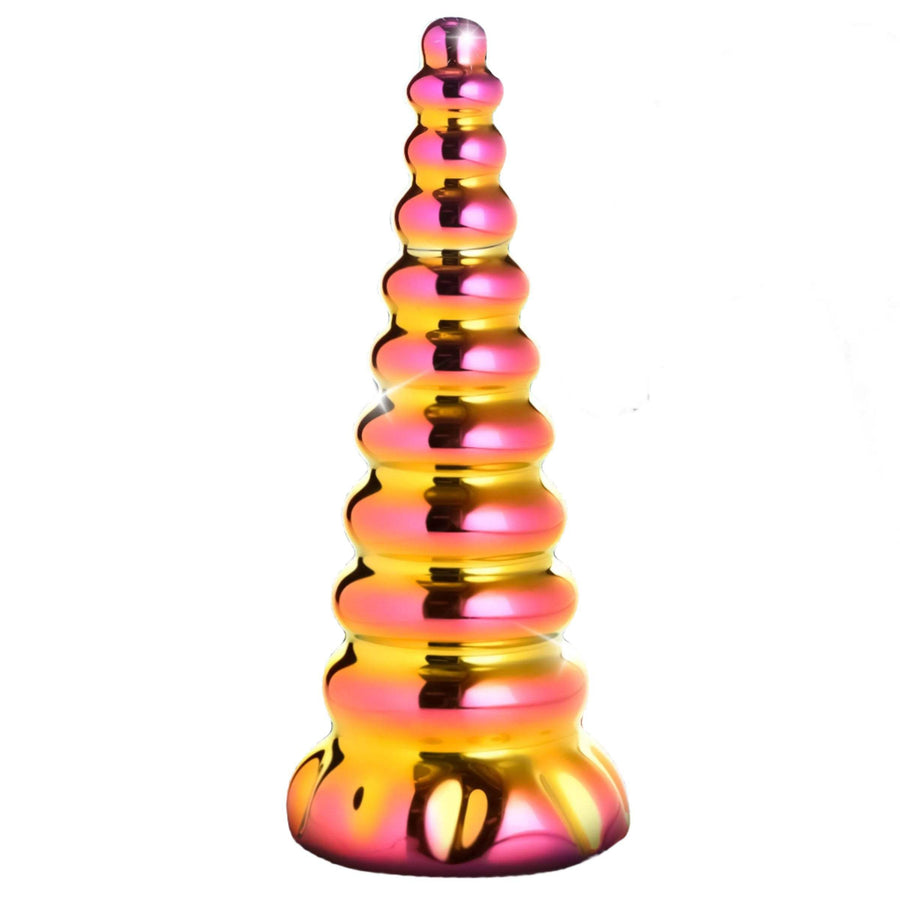 6.3 Inch Twilight Unicorn Glass Dildo - Borosilicate Dildo - The Dildo Hub