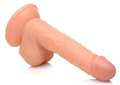 6.5 Inch Realistic Dildo with Balls - Light - The Dildo Hub