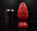 Custom Big Dragon Egg Fantasy Butt Plug in Platinum Silicone