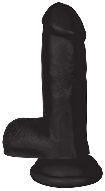 6 Inch Black Jock | Realistic Dildo - Small Realistic Dildo - Lifelike Dildo - The Dildo Hub