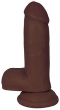6 Inch Brown Jock | Realistic Dildo - Small Realistic Dildo - Lifelike Dildo