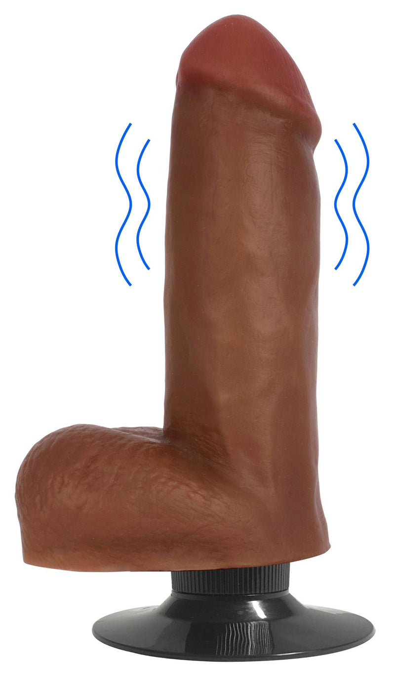 6 Inch Jock | Small Realistic Vibrating Dildo with Balls - The Dildo Hub