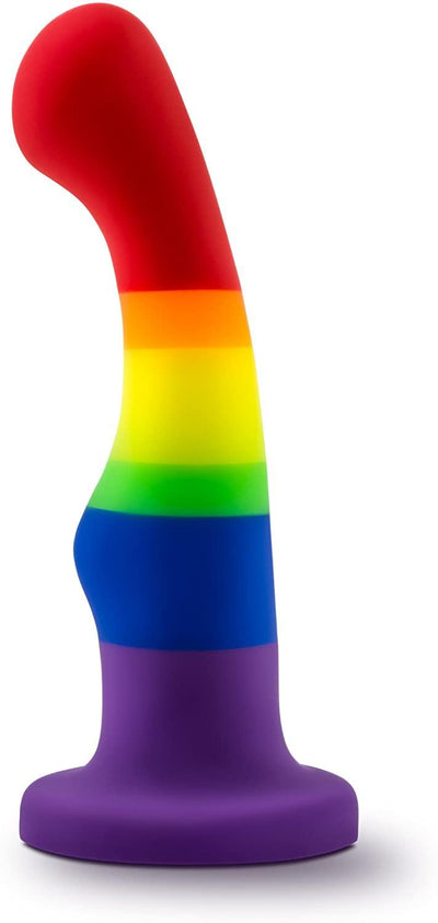 6 Inch Pride P1 Freedom Silicone Dildo With Suction Cup Base - The Dildo Hub