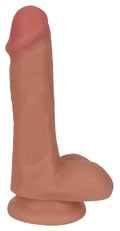 6 Inch Slim Realistic Dildo with Balls - Light