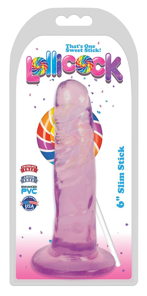 6 Inch Slim Stick Grape Ice - The Dildo Hub