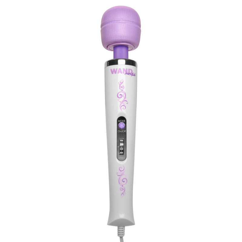 64 Mode Wand Vibrator with Flutter Tip Attachment Kit - The Dildo Hub