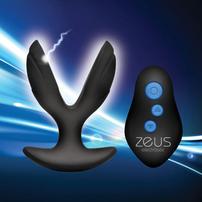 64X Electro-Spread Vibrating and Estim Silicone Butt Plug - The Dildo Hub