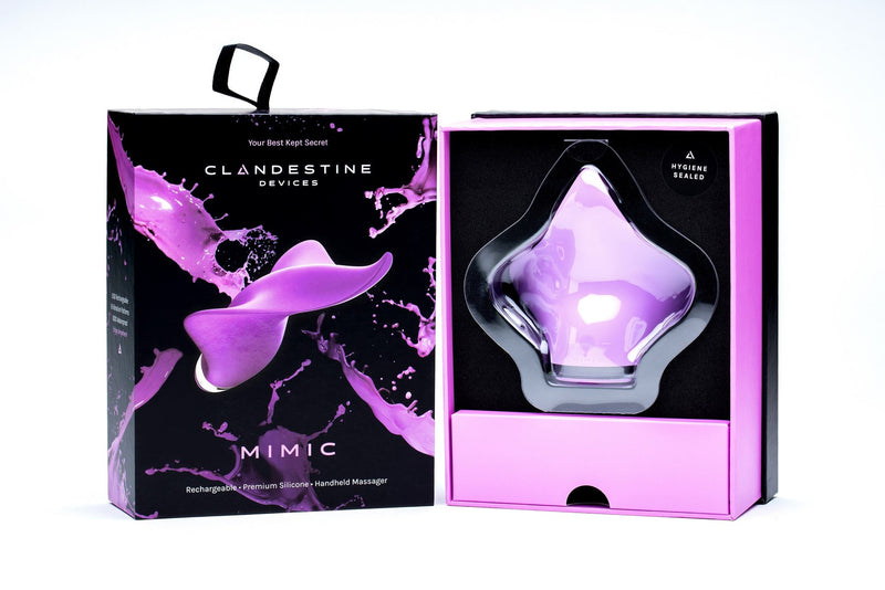 Mimic Massager - Lilac | Clandestine Devices Sex Toys from thedildohub.com