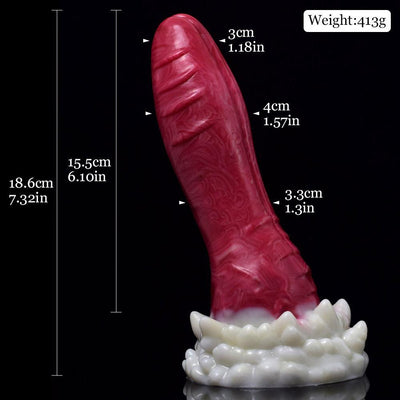 👽 7.32 Inch Mako | Alien Dildo - Monster Dildo - Fantasy Dildo - The Dildo Hub