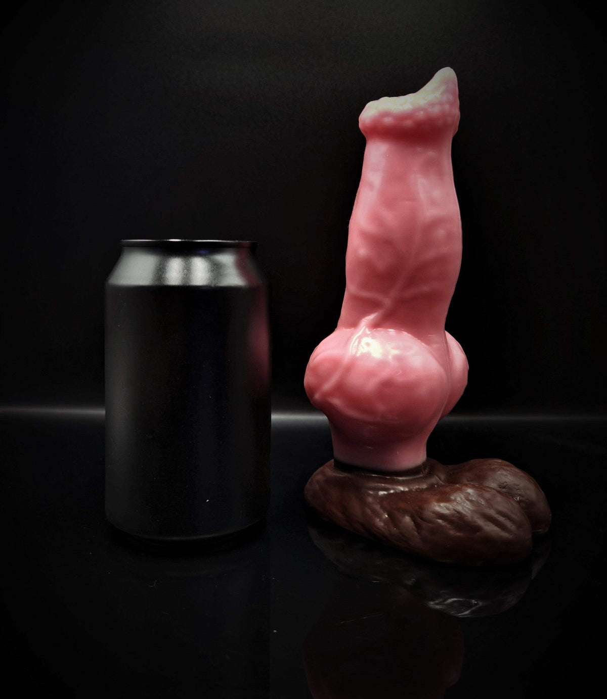 🐾 7.48 Inch Bernardyn Dog Knotted Dildo - The Dildo Hub