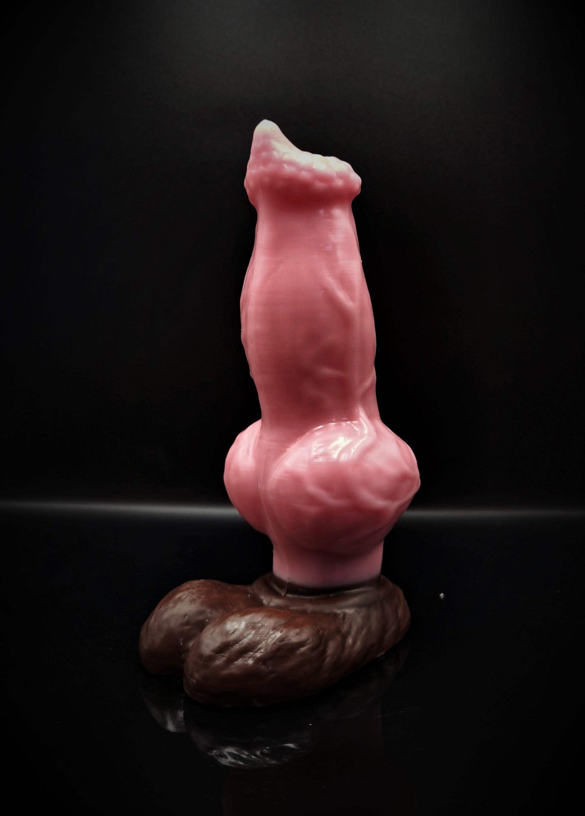 🐾 7.48 Inch Bernardyn Dog Knotted Dildo - The Dildo Hub
