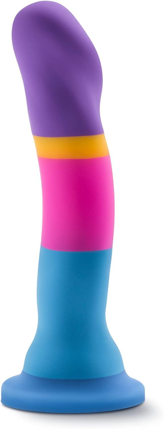 7.5 Inch D1 Hot & Cool Silicone G-Spot Dildo With Suction Cup Base - The Dildo Hub