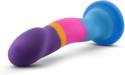 7.5 Inch D1 Hot & Cool Silicone G-Spot Dildo With Suction Cup Base - The Dildo Hub