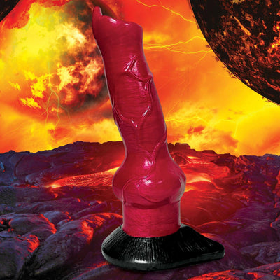 7.50 Inch Hellhound | Fantasy Dildo - Dog Dildo - Canine Dildo - Knot Dildo - The Dildo Hub