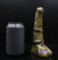 Custom Small Appaloosa Horse Dildo in Platinum Silicone
