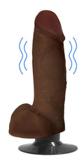 Jock Dark 7 Inch Realistic Dildo w/ Suction Base & Balls