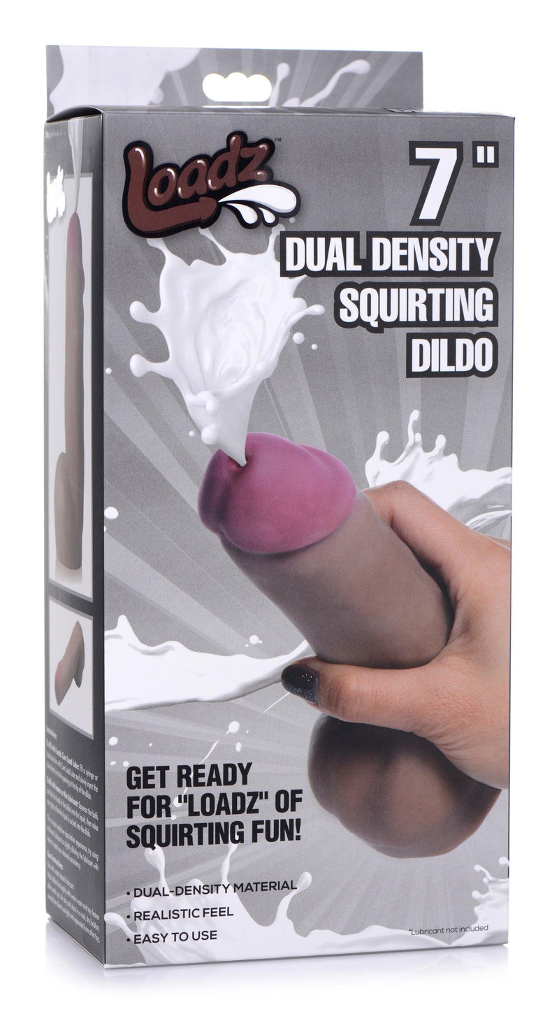 7 Inch Dual Density Cock | Squirting Dildo - Ejaculating Dildo - Cumming Dildo - The Dildo Hub