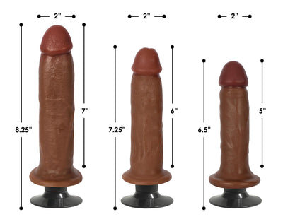 7 Inch Jock Medium | Big Realistic Vibrating Dildo - The Dildo Hub