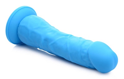 7 Inch Realistic Silicone Dildo - Berry - The Dildo Hub