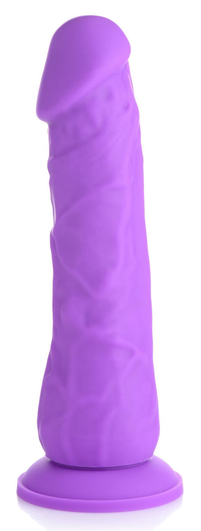 7 Inch Realistic Silicone Dildo - Grape - The Dildo Hub